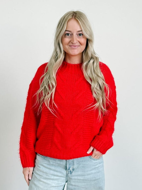 The Holly Jolly Cozy Knit Sweater