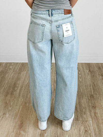 Sammi Crop Barrel Fit Jeans