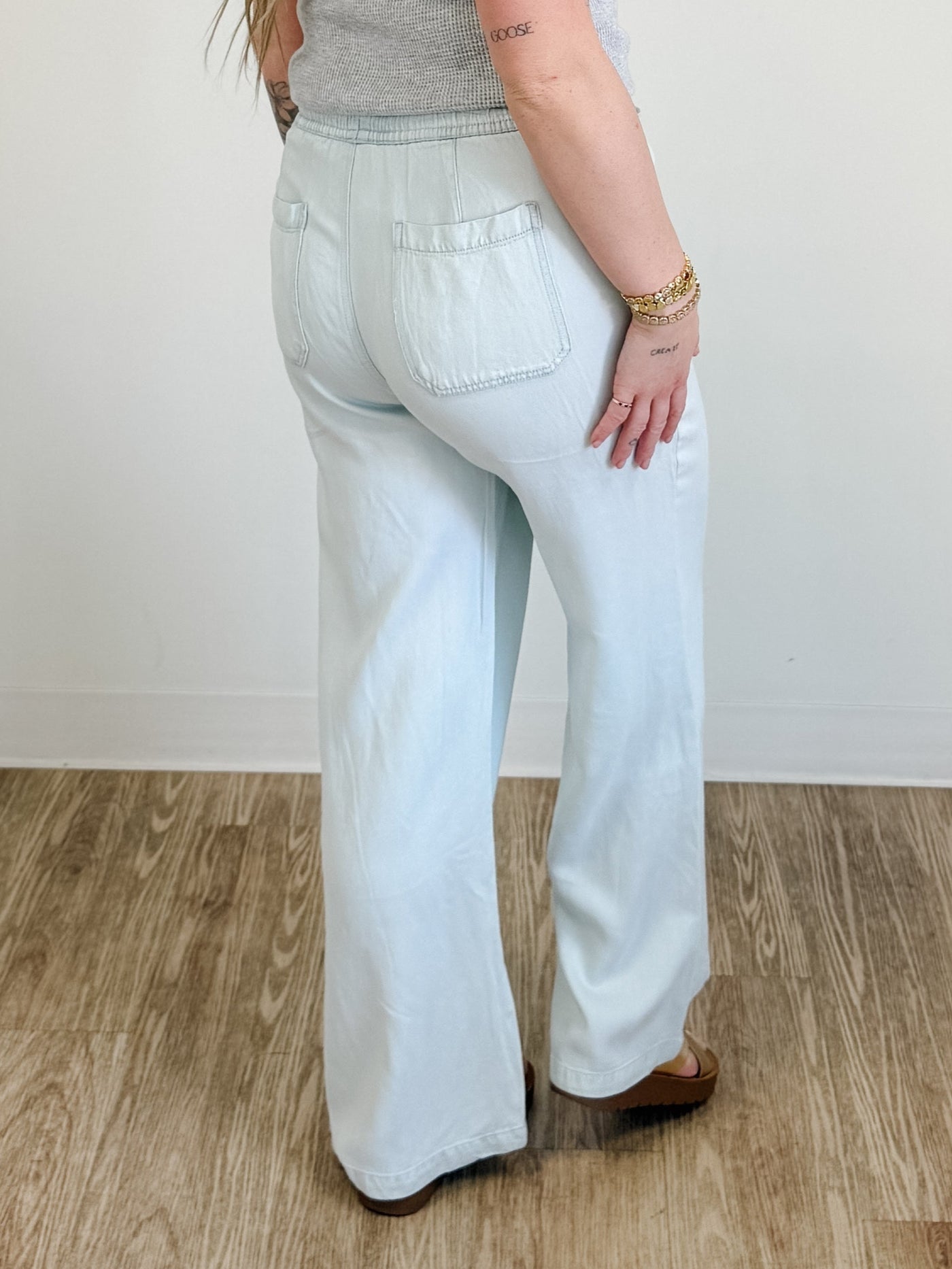 Pearla Pants in Bailey Wash