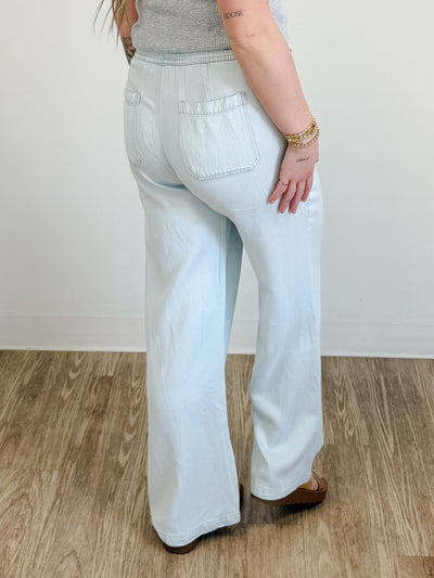 Pearla Pants in Bailey Wash