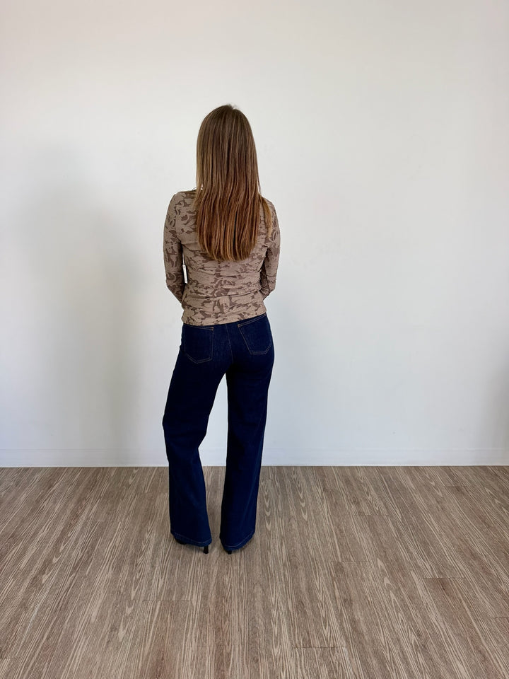 Floral Long Sleeve Top