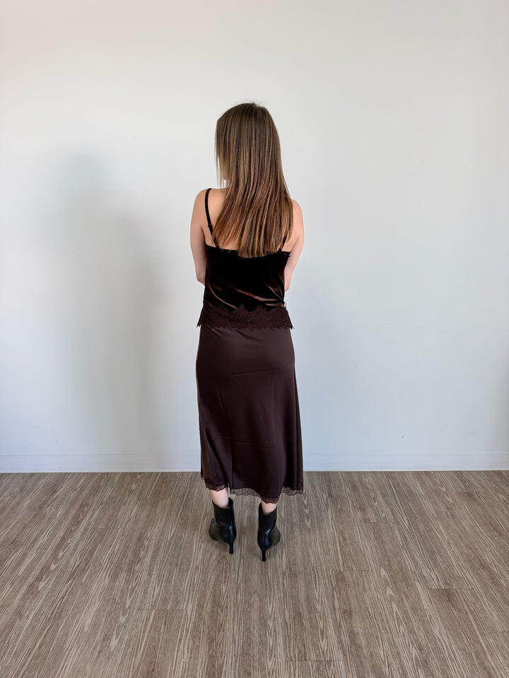 Velvet Lace Cami