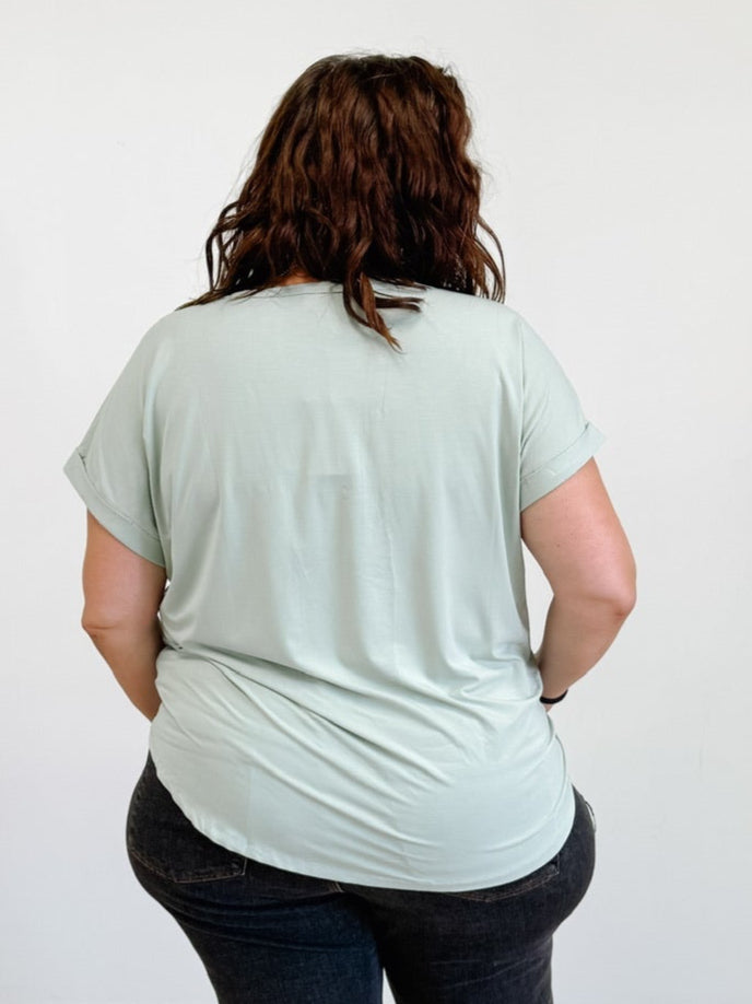 Bamboo/Modal Cap Sleeve T-Shirt