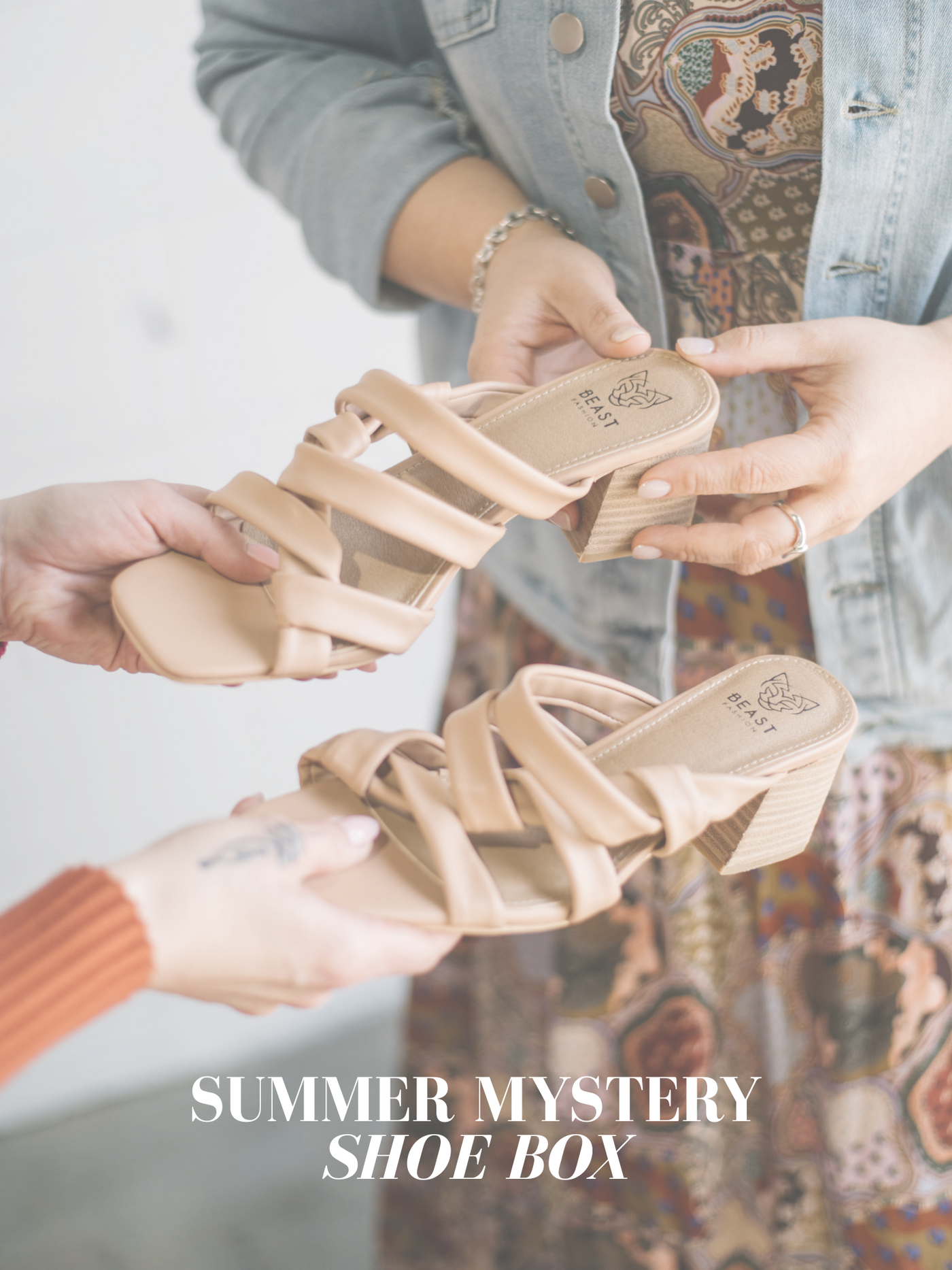 Summer Mystery Shoe Box - THREE PAIRS