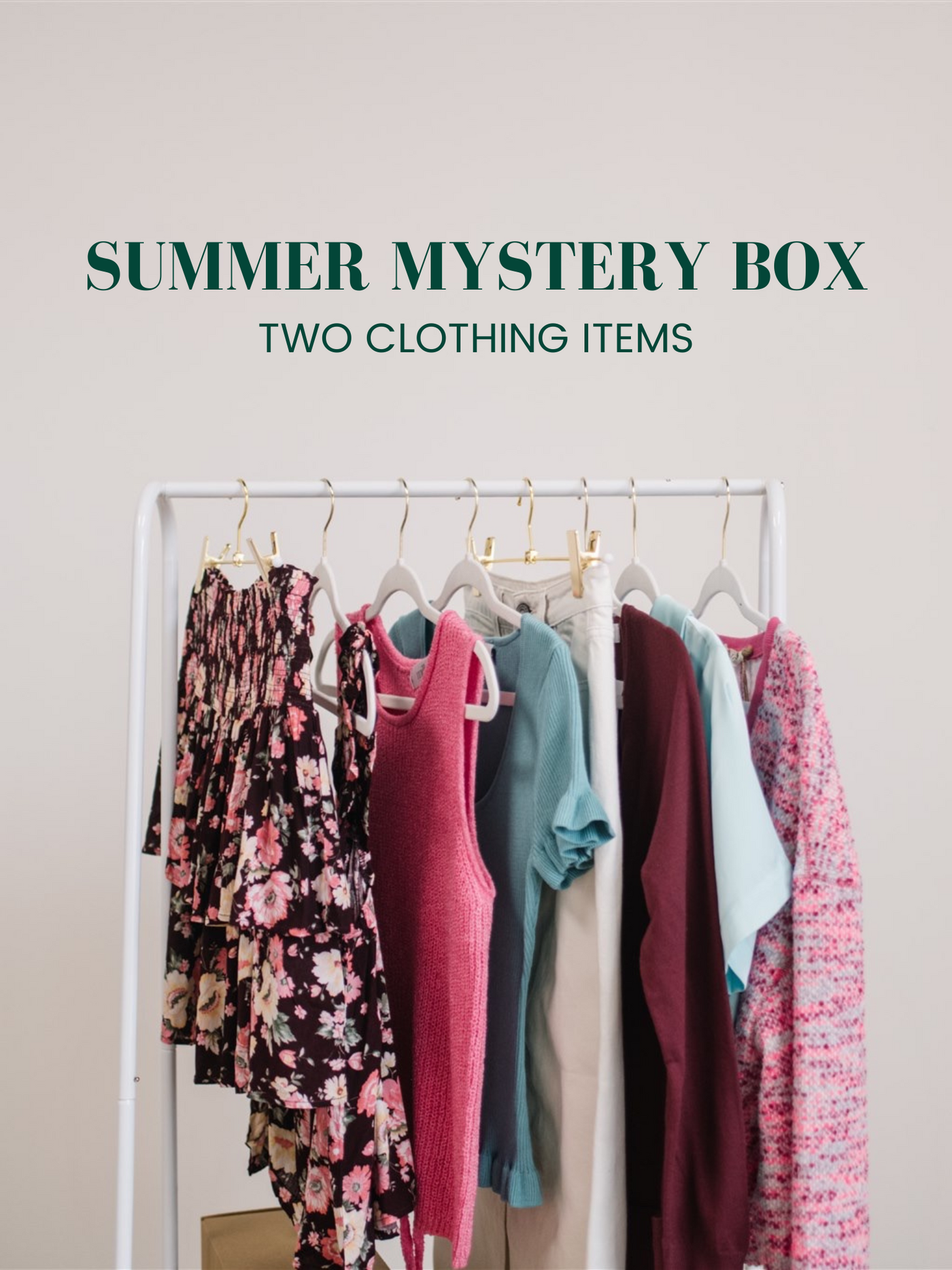 Summer Mystery Box - TWO CLOTHING ITEMS