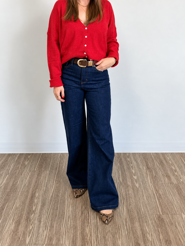 Dark Wash Denim Jeans