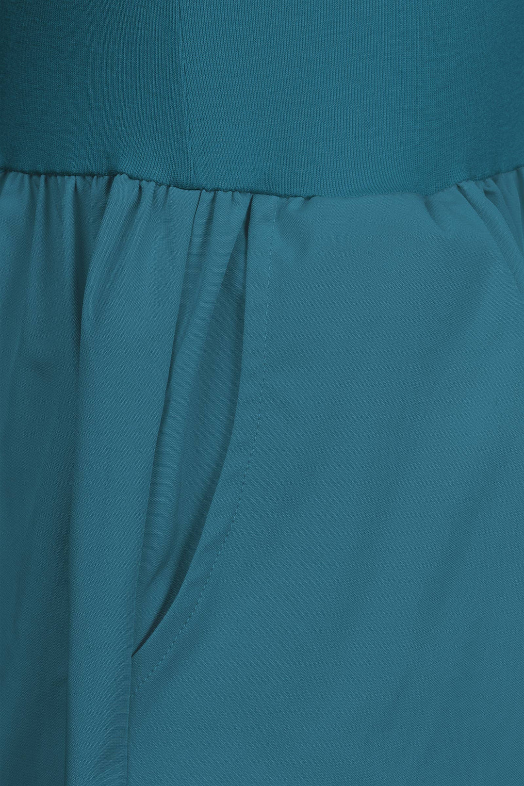 Sleeveless V-Neck Midi Dress