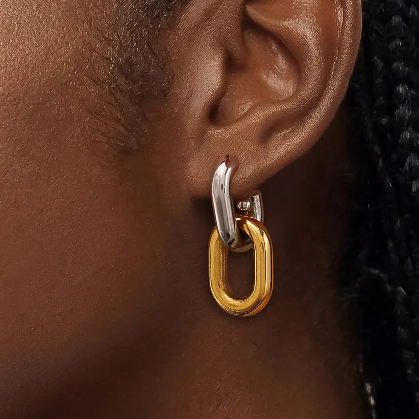 Double Chain Earring