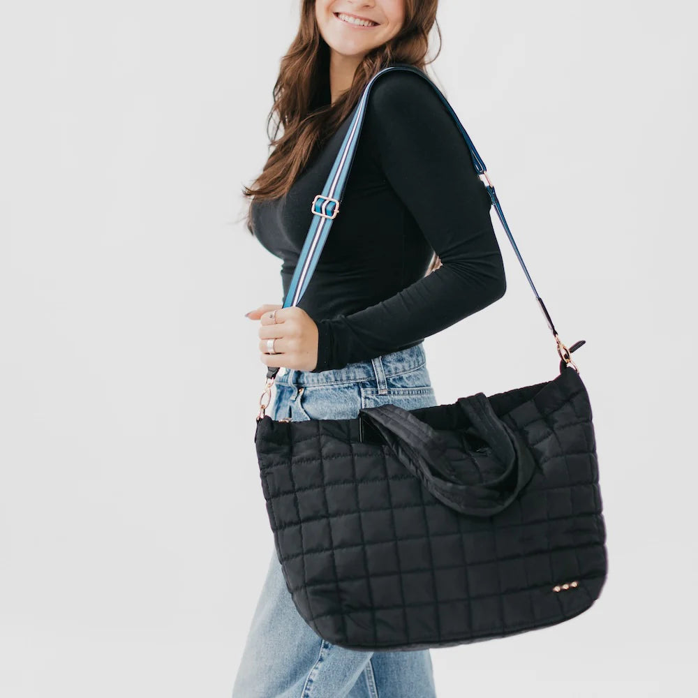 DAY DREAMER QUILTED TOTE BAG