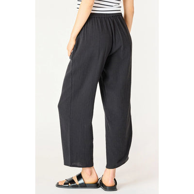 DEX Pull On Textured Pants in Black