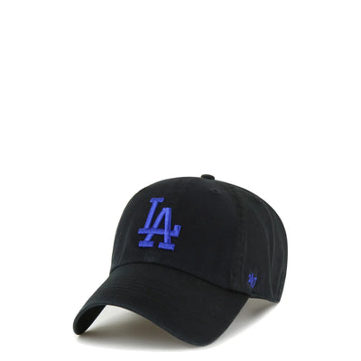 LA Dodgers Clean Up '47 Cap in Black