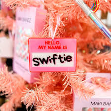 Taylor Swift Acrylic Christmas Ornaments