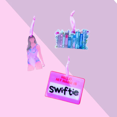 Taylor Swift Acrylic Christmas Ornaments