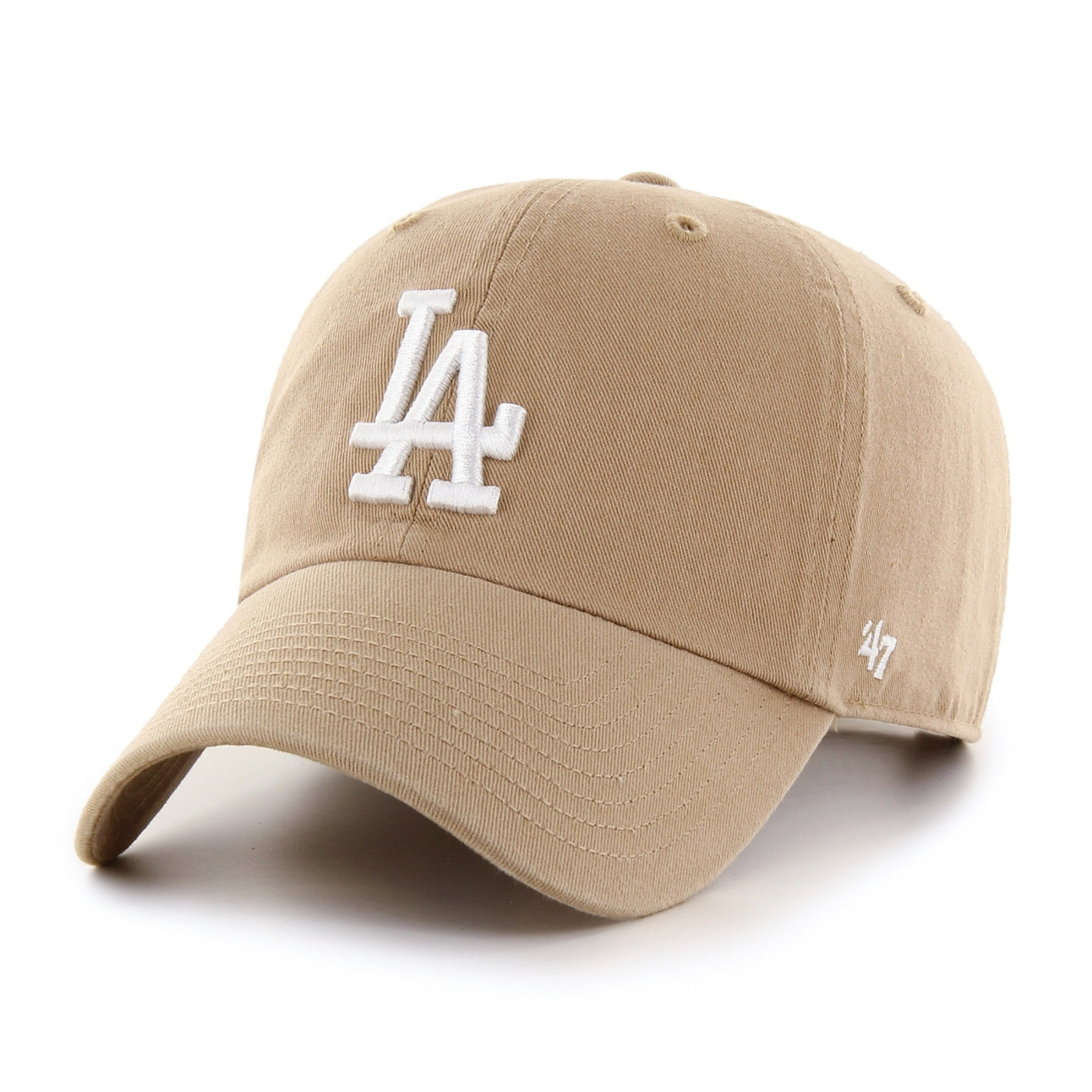'47 Brand LA Clean Up Cap in Camel