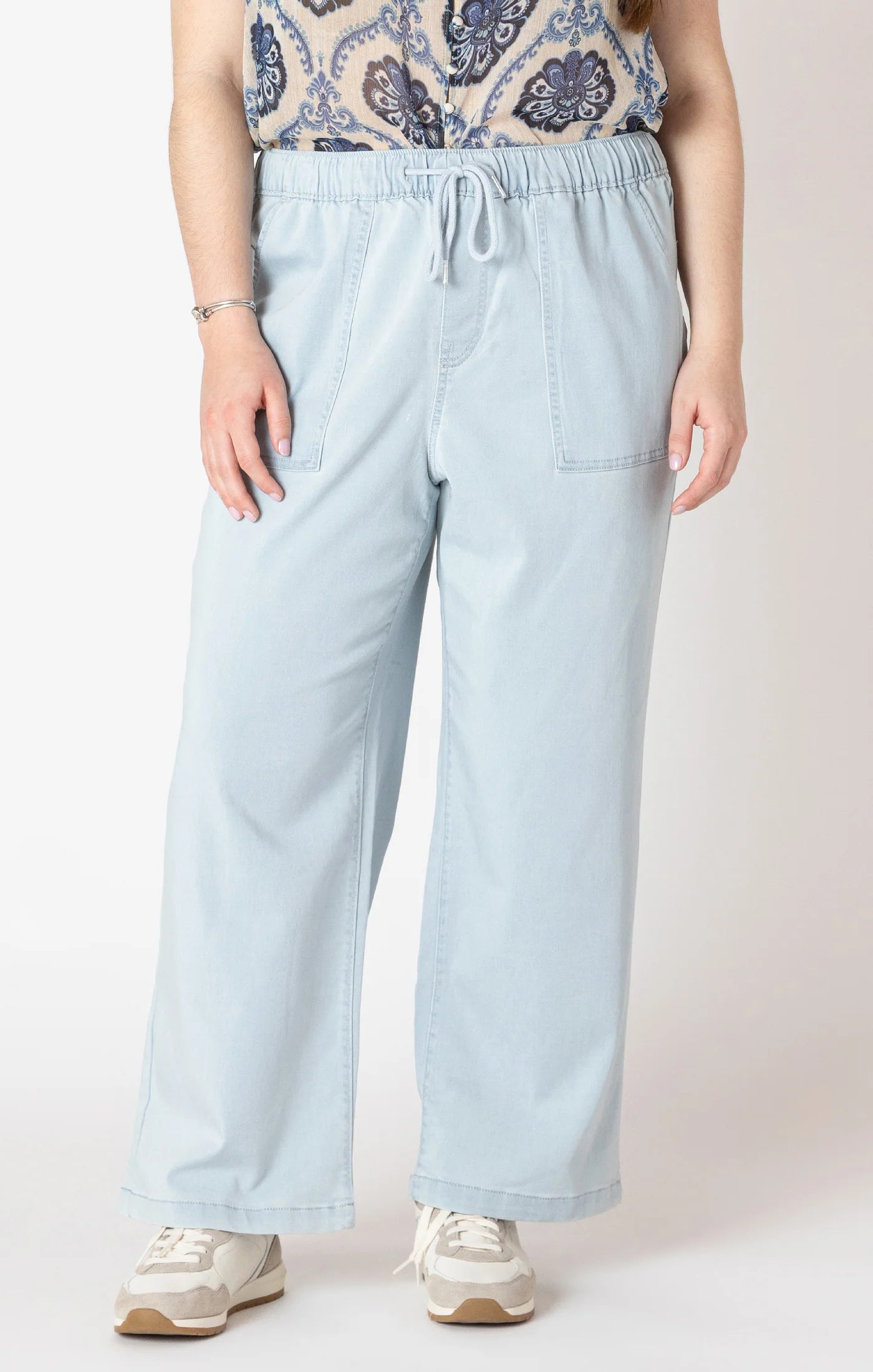 Kathy Knit Denim Jogger