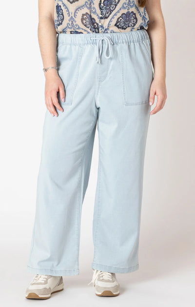 Kathy Knit Denim Jogger